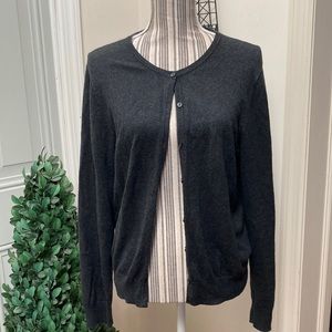 FoxCroft cotton/Cashmere cardigan